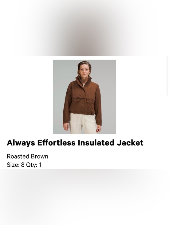 lululemon athletica Jackets & Blazers - Lululemon Always Effortless Insulated Jacket